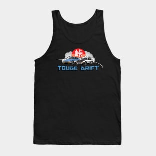 Touge Drift Japanese Turbo Car Drifting Tank Top